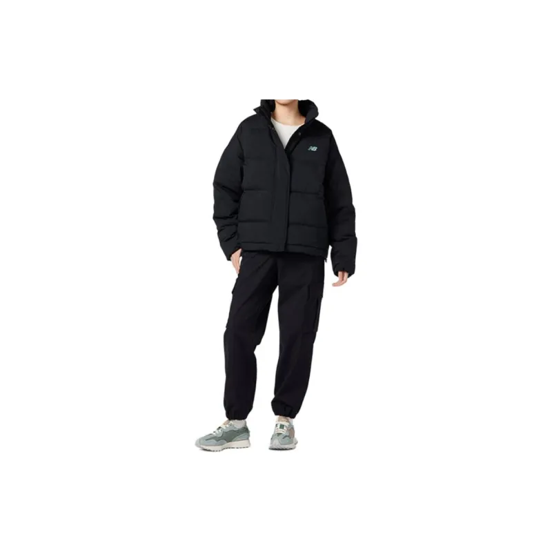 New Balance Down Jackets Men Black-4