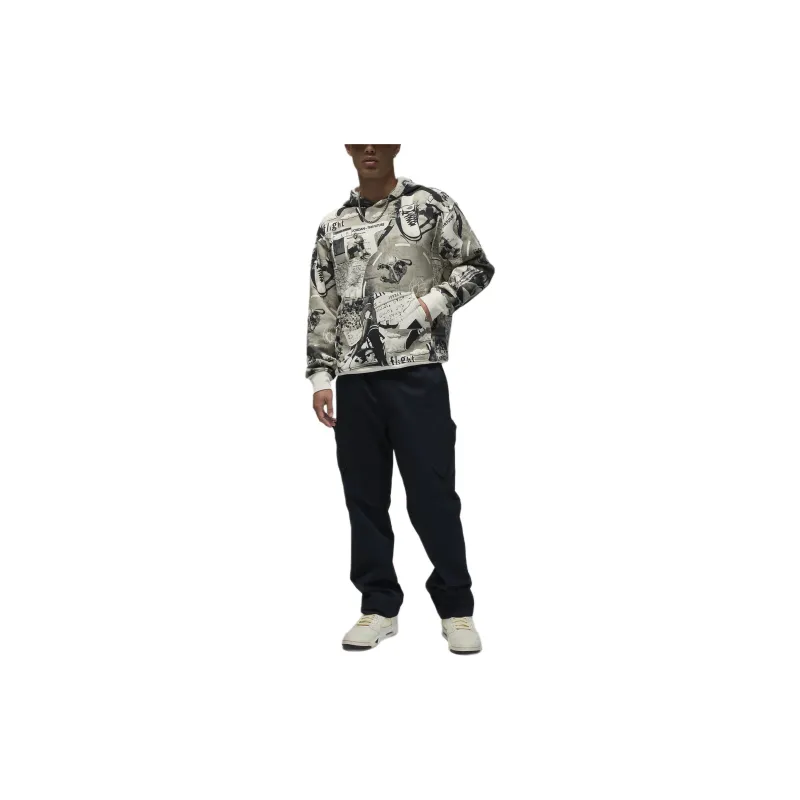 Jordan Brooklyn Fleece Printed Pullover Hoodie-2