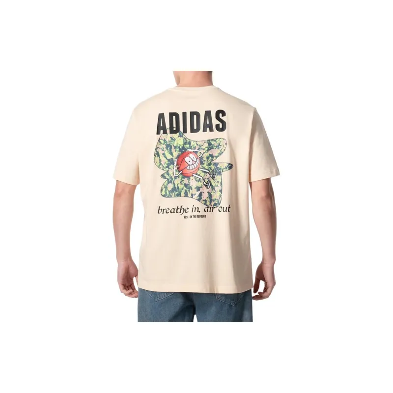 Adidas T Shirt Men's Cinnamon Pink-3