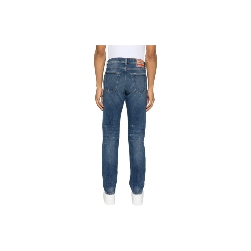 DIESEL D Strukt Mid Rise Slim Fit Jeans-1