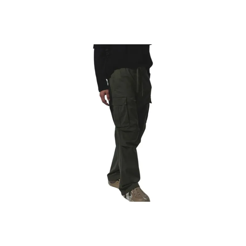 H&M Cargo Pants Men's Khaki Green-1