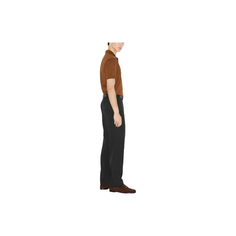 Burberry EKD embroidered Cotton blend Polo Shirt-3