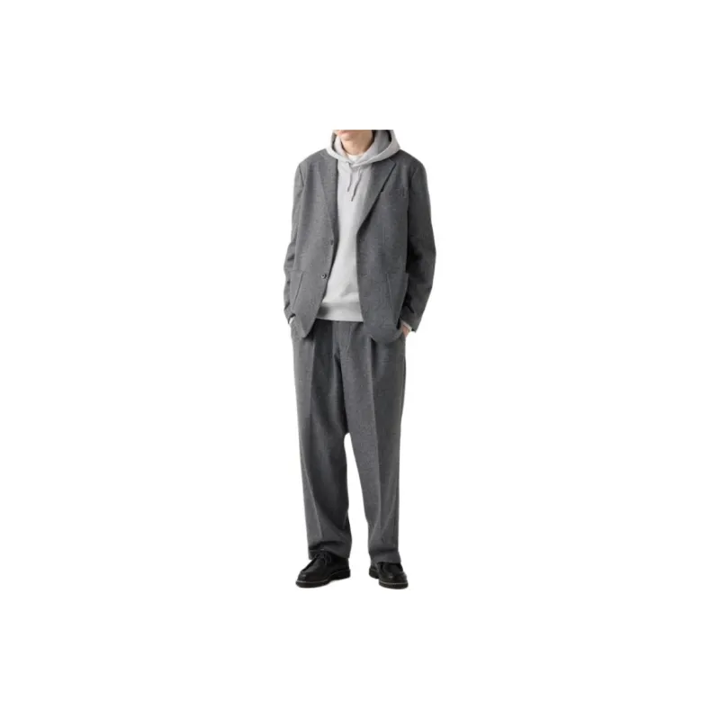 UNIQLO Casual Pants Men's Asphalt Gray-2