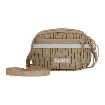 Supreme Nylon Shoulder Bag, Crossbody Bag Mini Unisex Tan