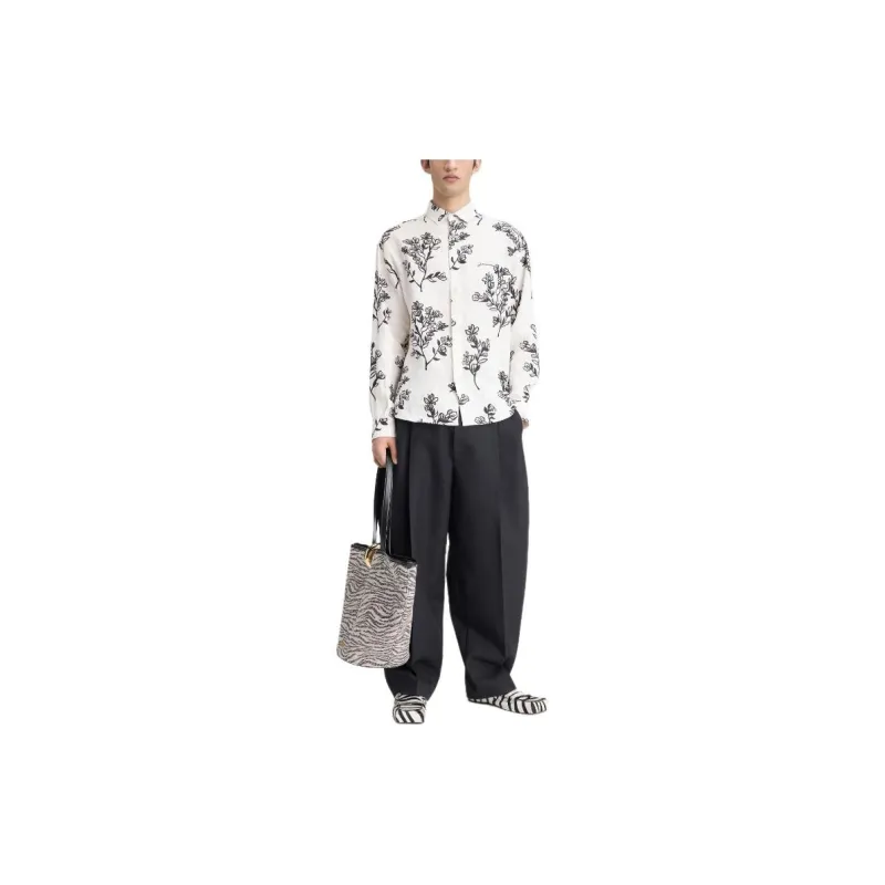Jacquemus La Chemise Simon Flower Printed Shirt-1