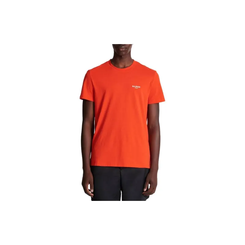 BALMAIN T-Shirts Men Orange-2