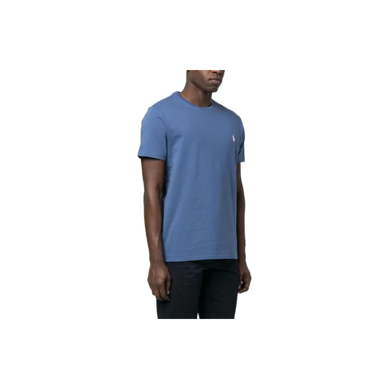 Polo Ralph Lauren T Shirts Men Dark Gray Blue-3