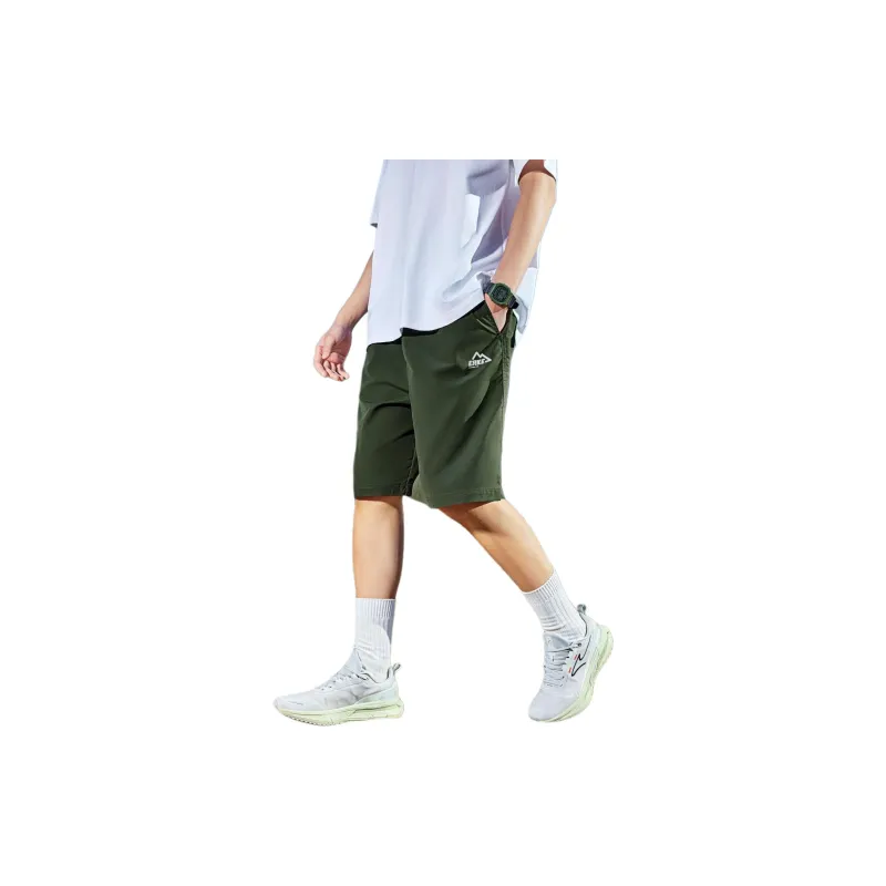 Erke Casual Shorts Men's Army Green Island-2
