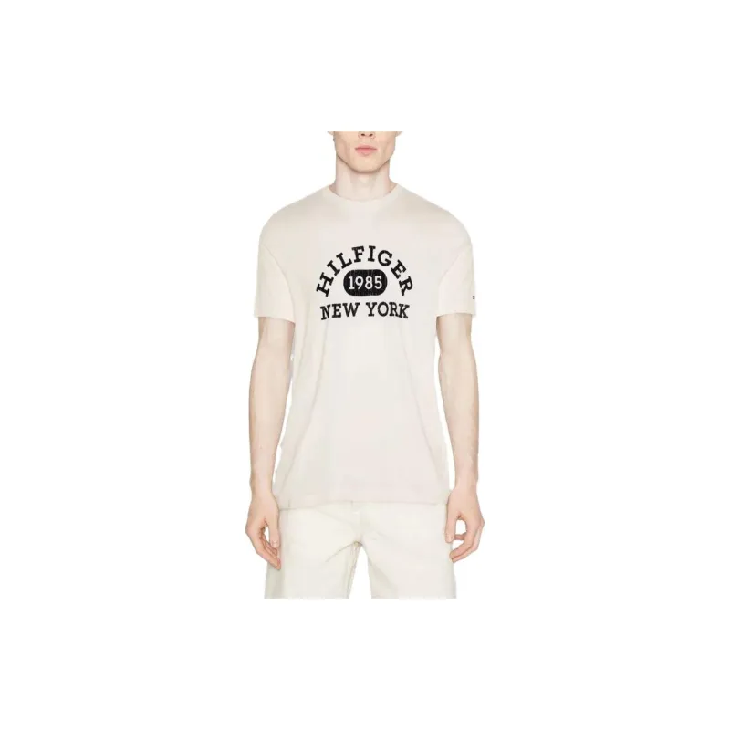 Tommy Hilfiger T Shirts Men Beige-5
