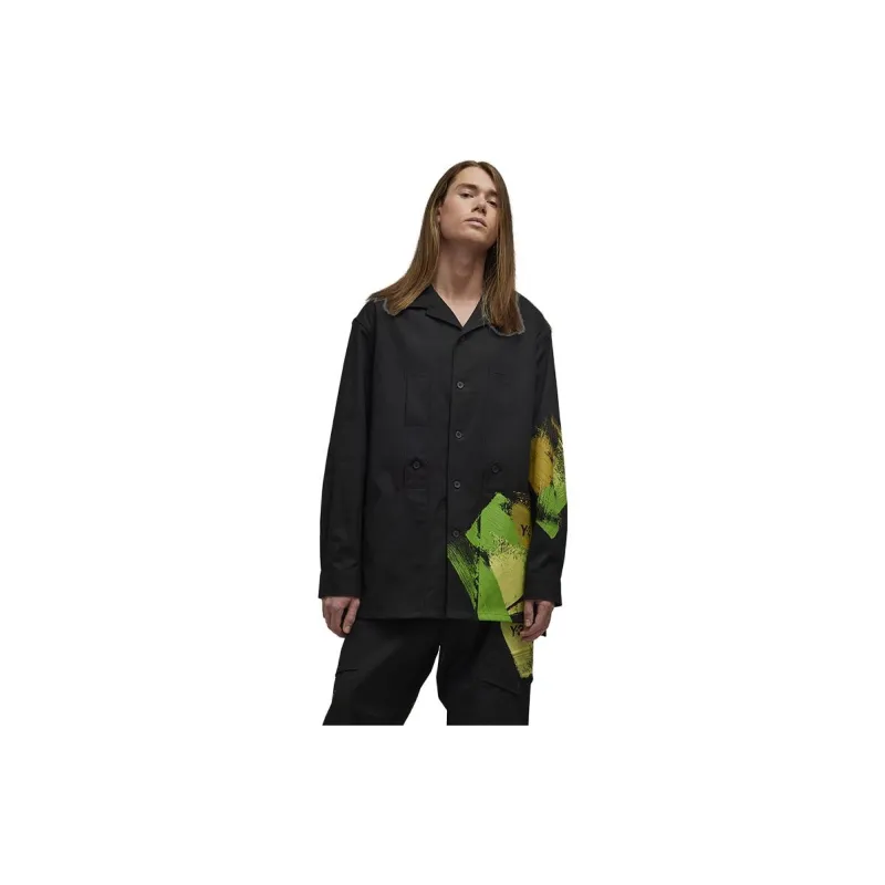 Y 3 Shirts Men Black-1