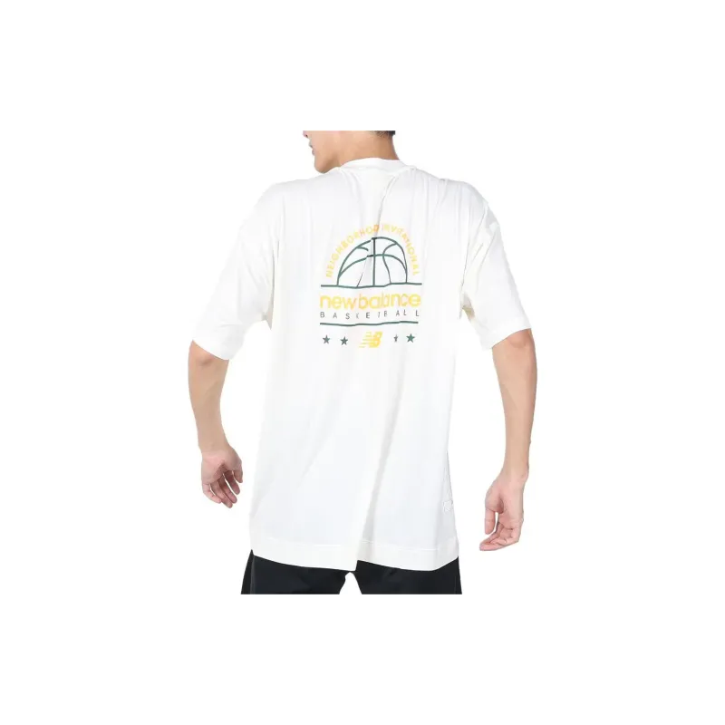New Balance Neighborhood Invitational T Shirt Men's White-3
