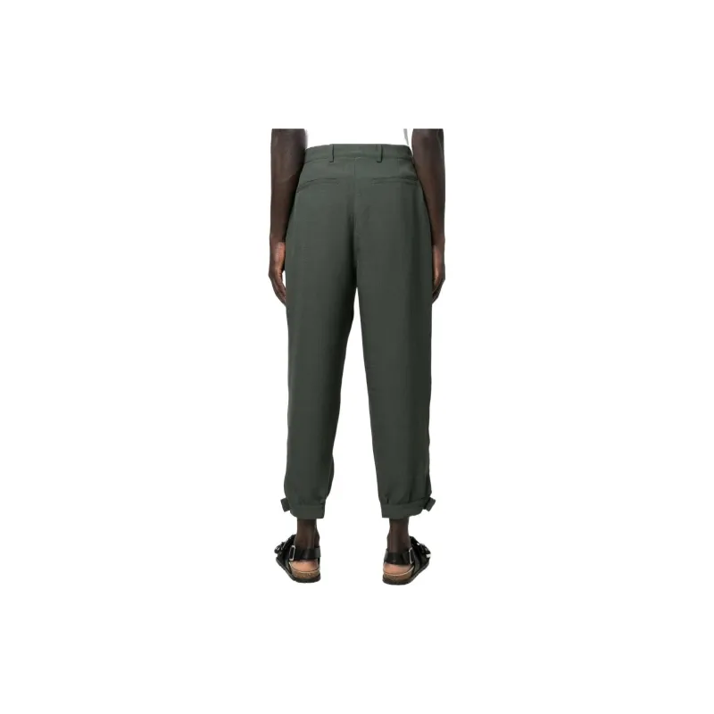 NANUSHKA Casual Pants Men Olive Green-2