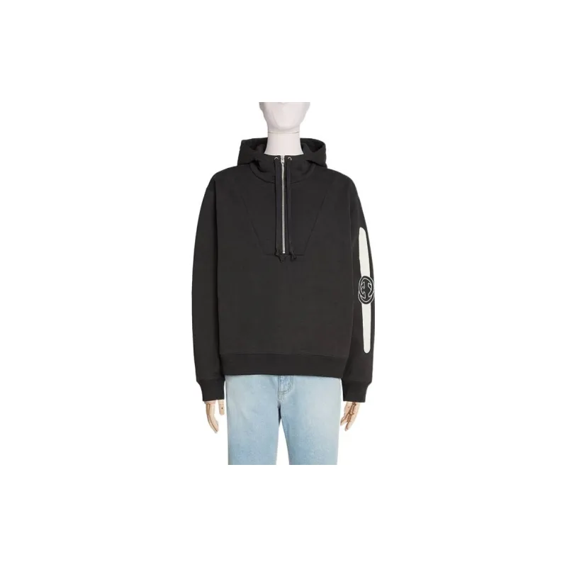 GUCCI Sweatshirts Men Black-3