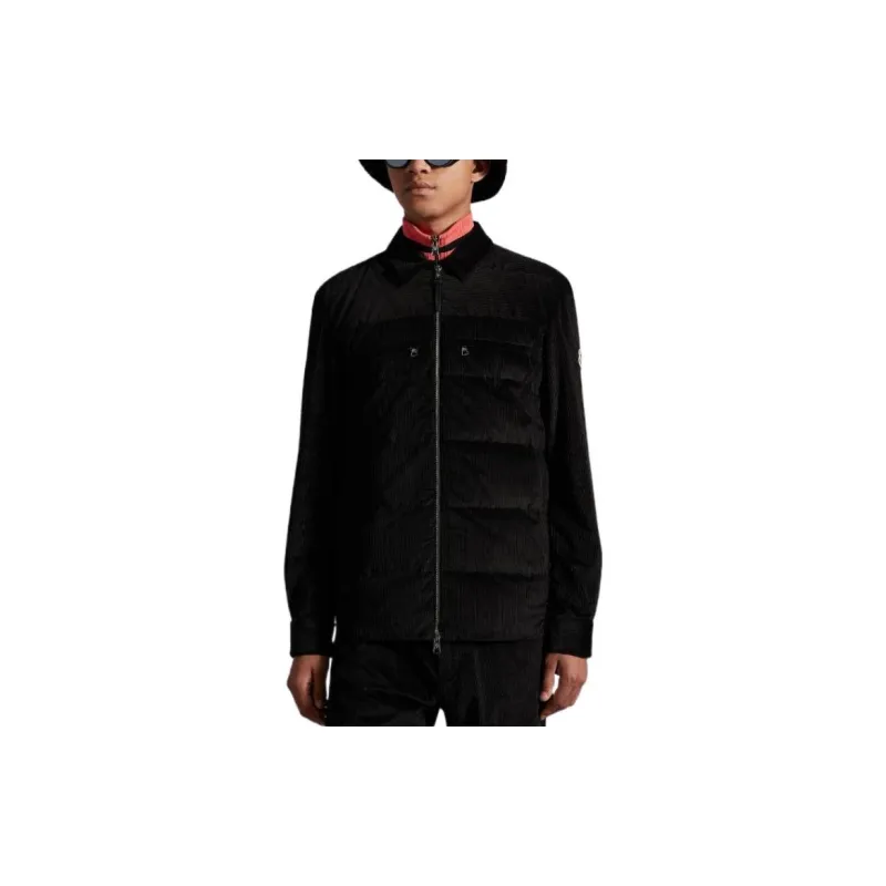 Moncler Logo patch Cotton corduroy Trousers-2
