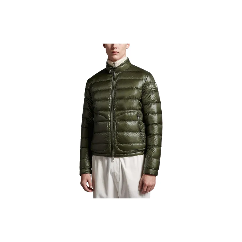 Moncler Down Jacket Coat Men's Olive Green-2