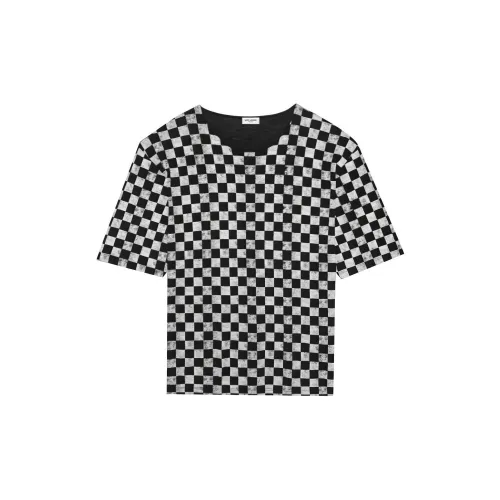 SAINT LAURENT T-Shirts Men Black