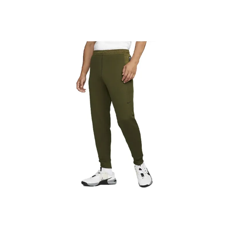 Nike Knitted Sports Pants Men's Green-4