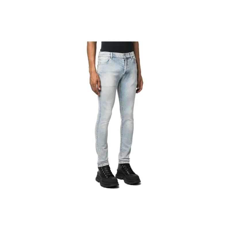 BALMAIN 6 Pocket Slim Vintage Wash-3