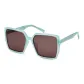C3 Bright Soup Aqua Green Frame+Elegant Tea Brown Lens