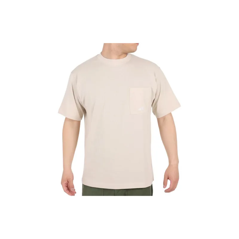 New Balance T Shirts Men Light Beige-3