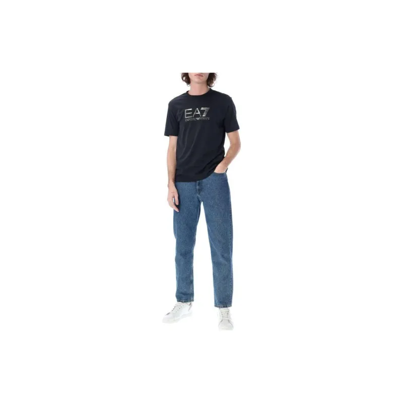 EMPORIO ARMANI EA7 SS23 T Shirt Men's Marine Blue-1