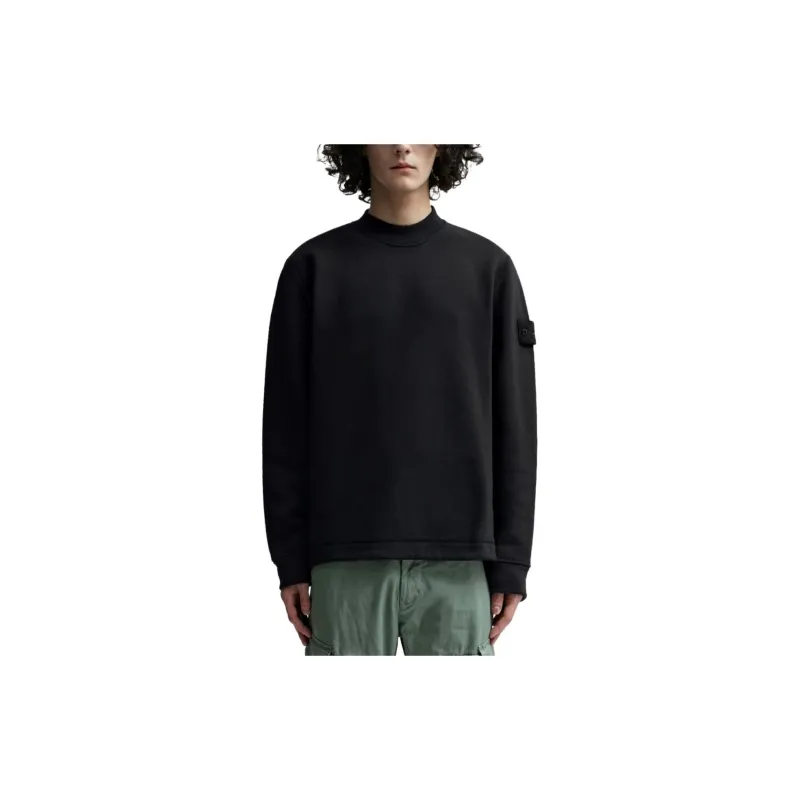 STONE ISLAND Signature Compass motif Jersey Sweatshirt-2