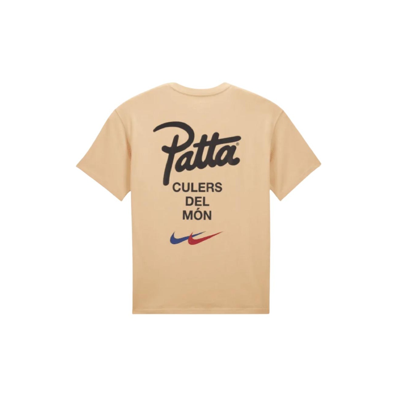 Nike X Patta X Barcelona Co brand T shirt Men Khaki XXL