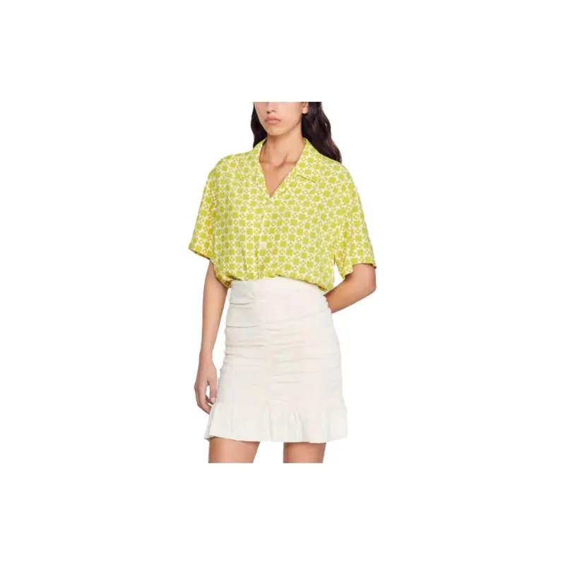 Sandro Shirts Unisex Yellow-1