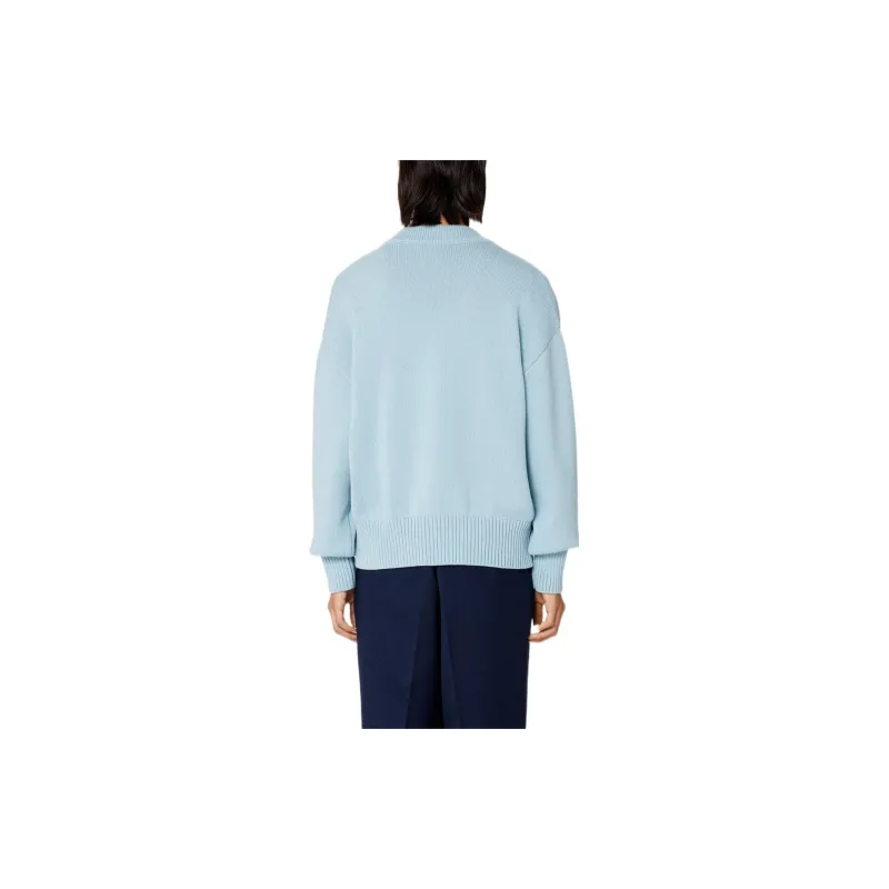 AMIPARIS Ami De Coeur Intarsia logo Cardigan-4