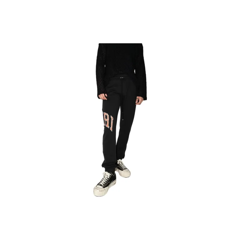 AMIRI Bandana Applique Sweatpants-1