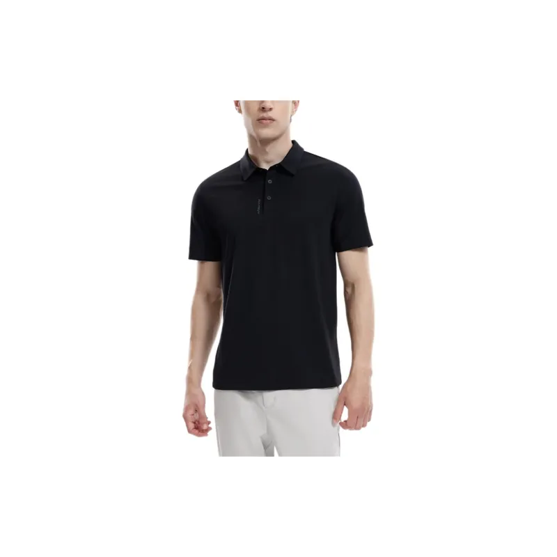 FILA Polo Shirts Men Black-2