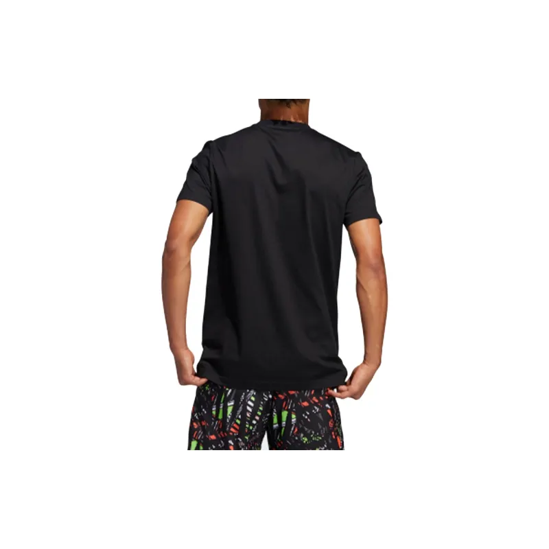Adidas T Shirts Men Black-3