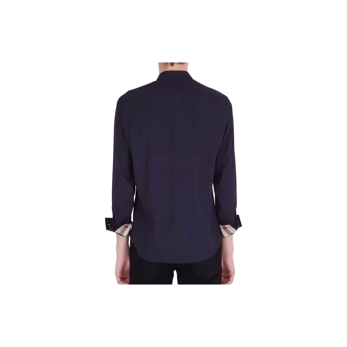 Burberry Shirts Men Dark Blue XL - Cheap Rcj Jordan Outlet