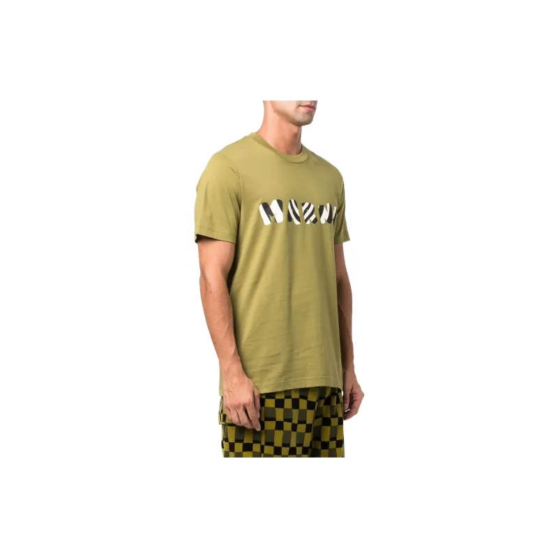 MARNI T-Shirts Men Green-3