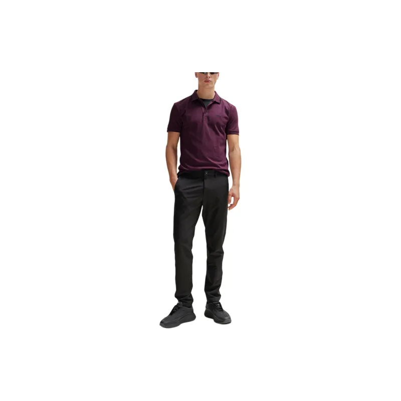 HUGO BOSS Polo Shirt Men's Purple-1