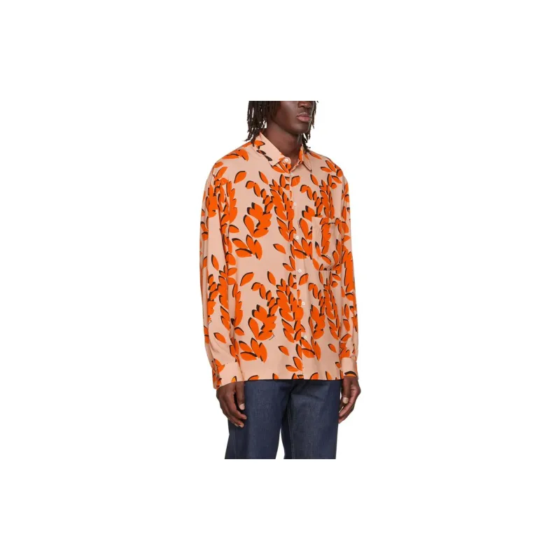 Jacquemus Shirts Men Orange-2