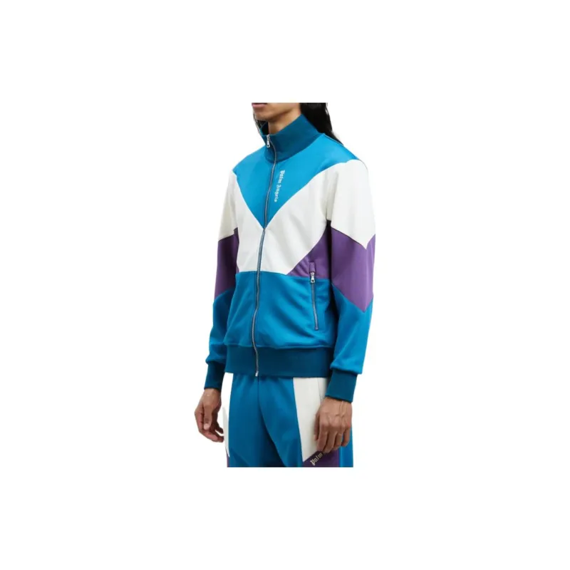 PALM ANGELS V Colorblock Jacket-3