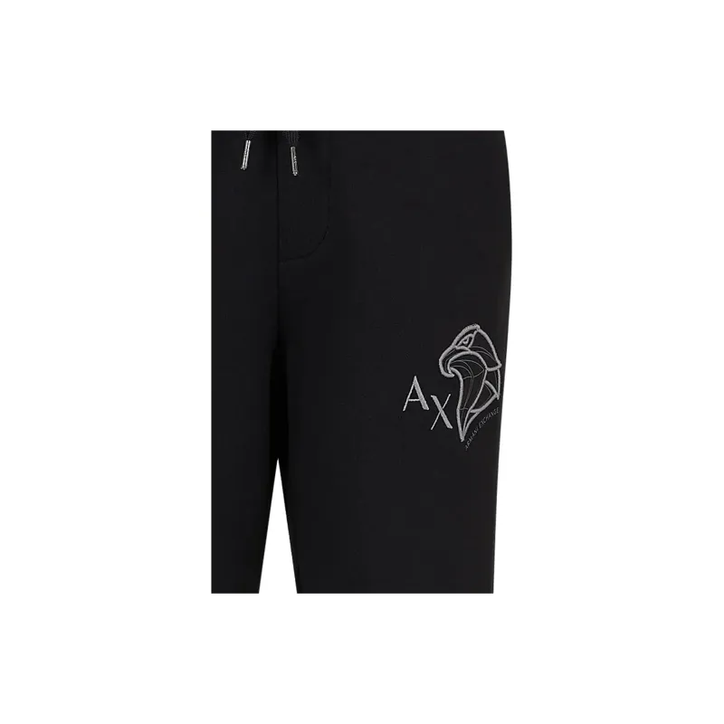 ARMANI EXCHANGE SS24 Knitted Sweatpants Men's Black-2