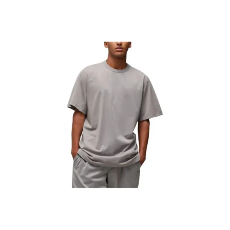 Y-3 Logo-print Cotton-blend T-shirt-1
