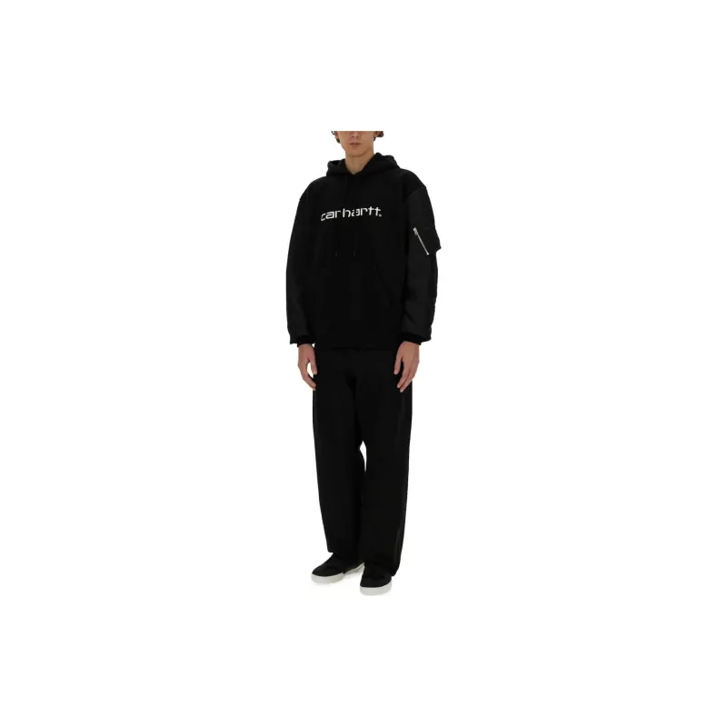 JUNYA WATANABE Man X Carhartt Oversized Fit Drawstring Hoodie-2