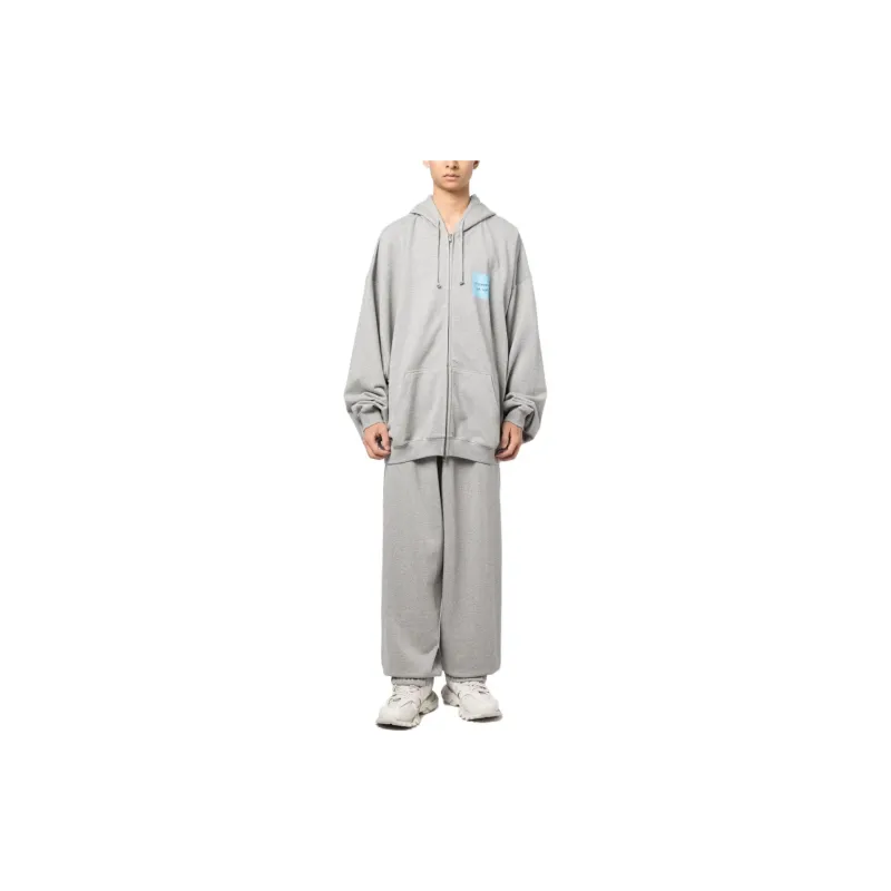 Vetements Logo print Wide leg Track Pants-1