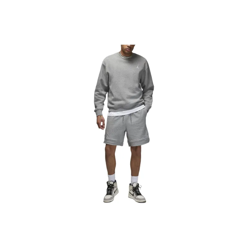 Jordan Flight Fleece Casual Shorts Men's Gray-1
