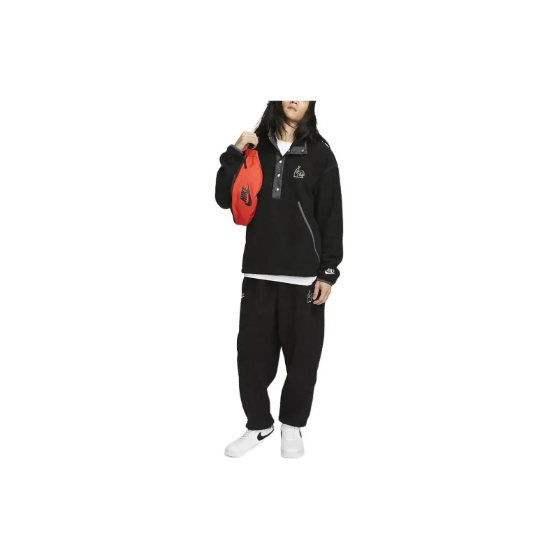 Nike Sports Pants Men Black-3