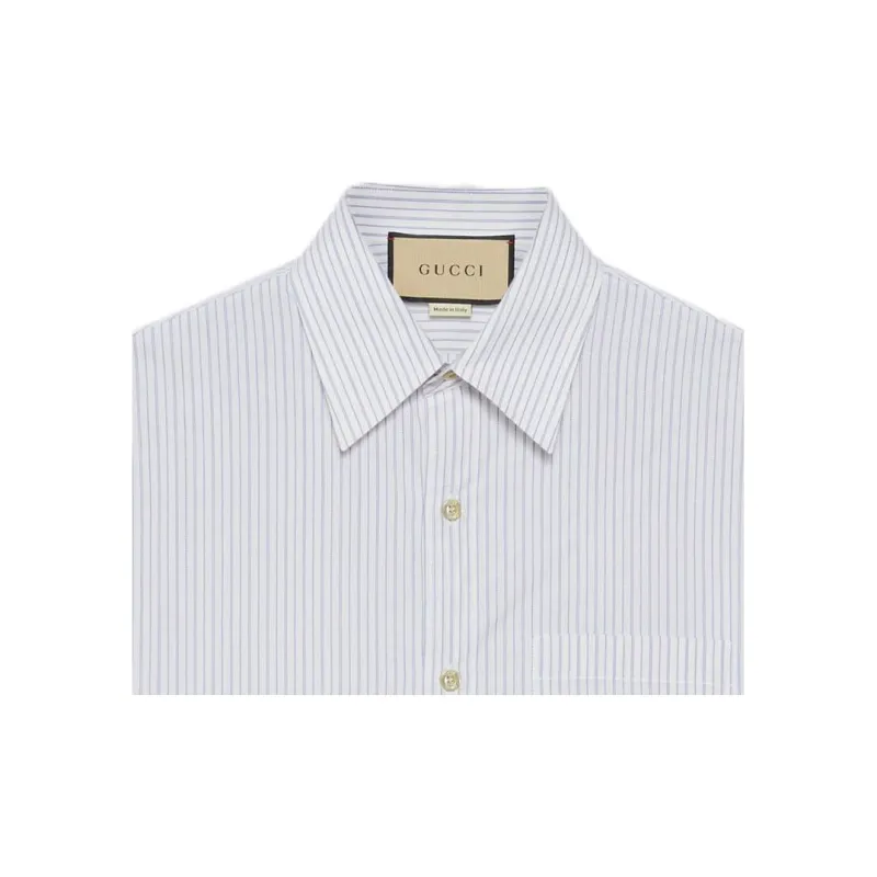 GUCCI Shirts Men White-4