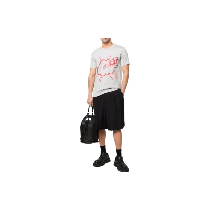 CDG T Shirts Men Gray-1