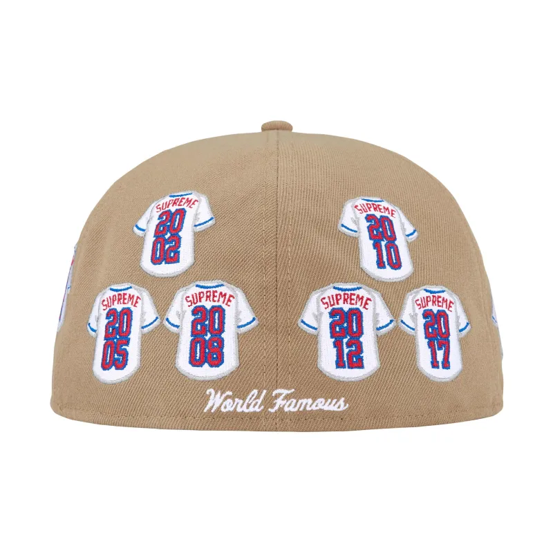 Supreme Jerseys Box Logo New Era Fitted Hat-1