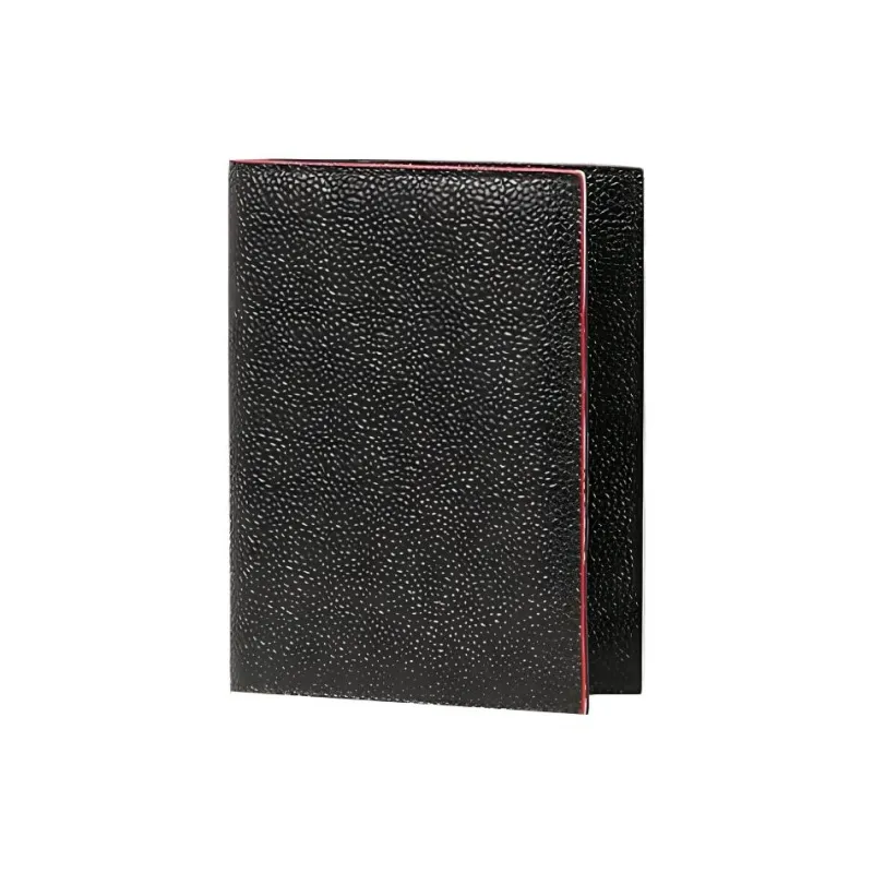 THOM BROWNE· Leather Passport Holder Regular Men's Black-1