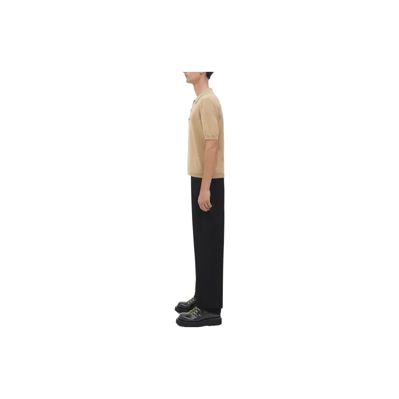 Bottega Veneta SS23 Polo Shirt Men's Beige Yellow-4