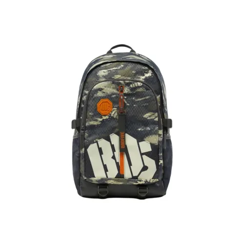 LiNing Polyester Student one backpack Regular Unisex Camouflage