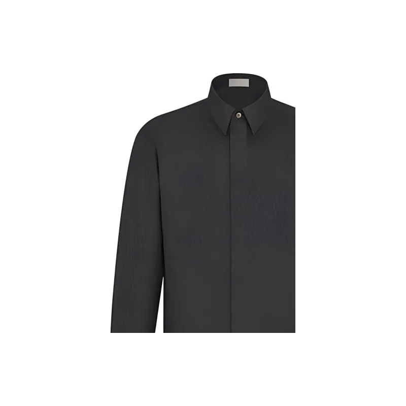 DIOR Quarterly New Products Shirts Men Black-4